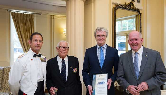 Ocius receives Spitfire Defence Fellowship
